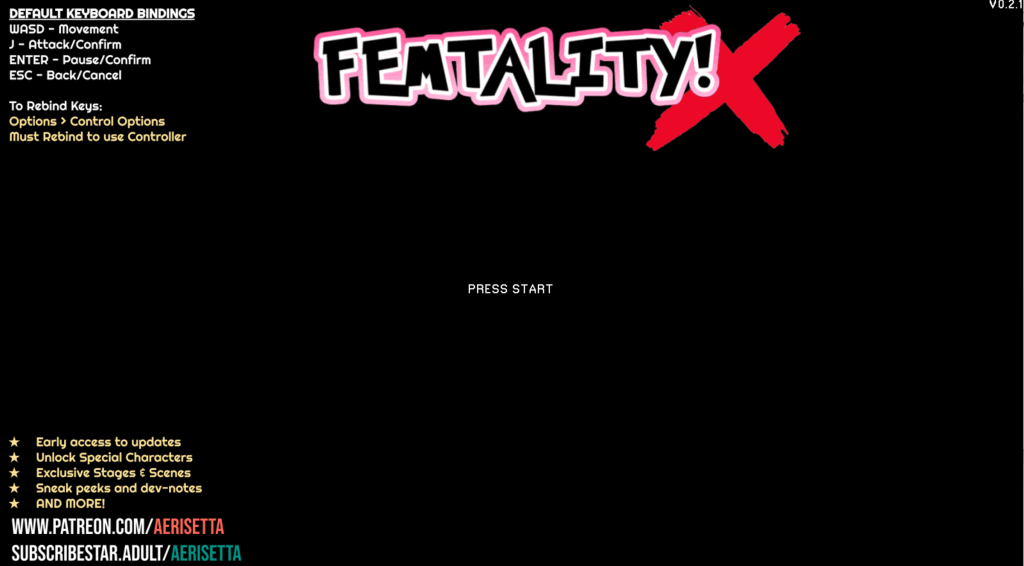 《FEMTALITY》v0.2.1双端实战 1.1G颠覆性ACT 全动态骨骼×暴击美学盛宴