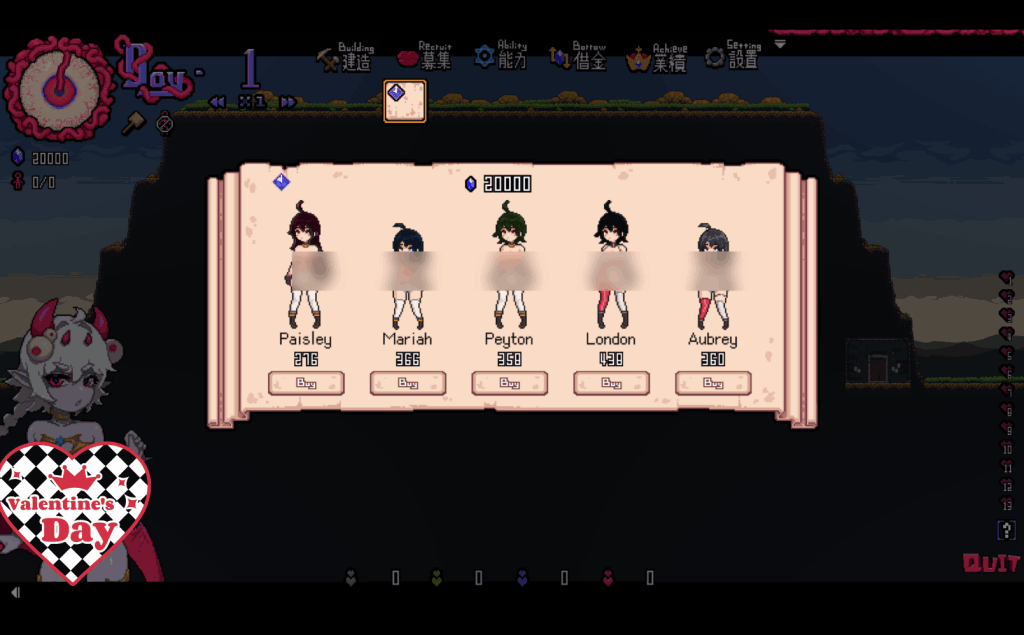 《MazeCave感官遮断触手地牢》Ver1.03正式版：像素经营+硬核生存，官中全动态体验