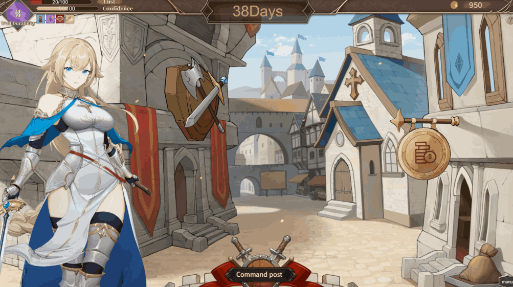 【PC/日式SLG】抵抗魅魔-被魔纹侵蚀的女骑士的末路 Resist the succubus V1.116 [官中/全DLC/全语音/动态] 完整版发布