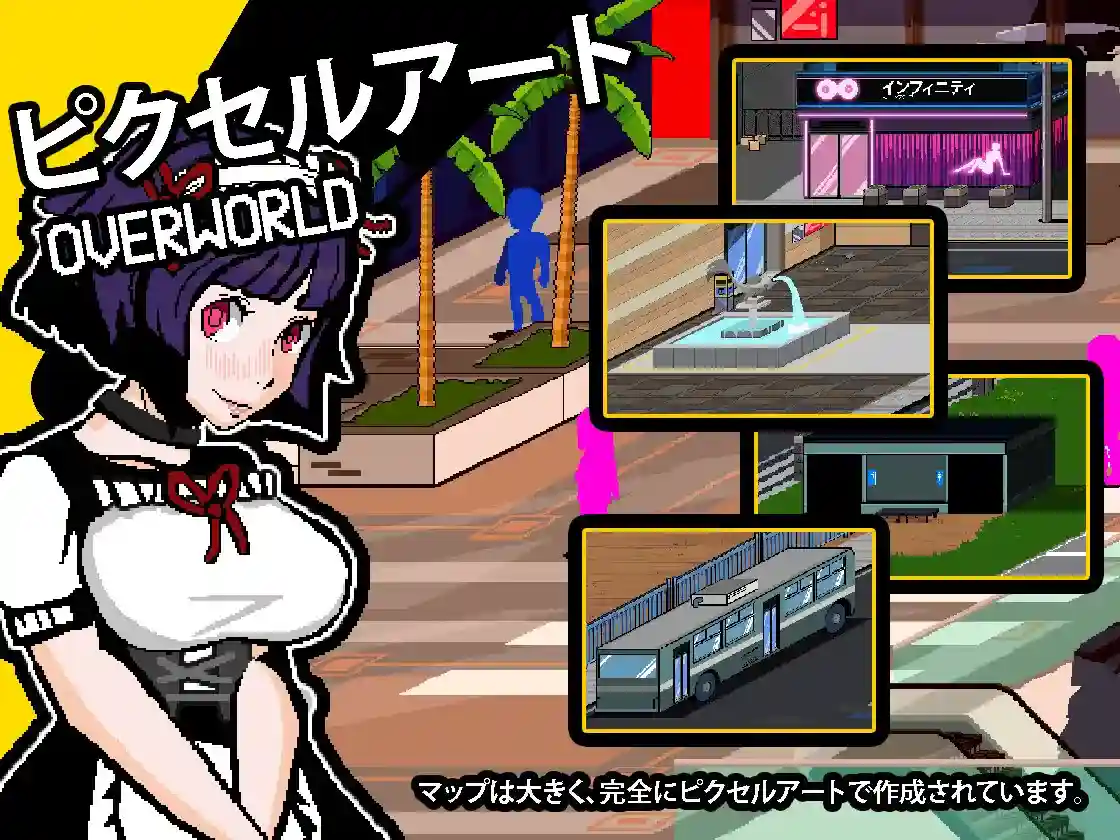 《回音之镇・搬到了小镇上 Ver3.2.5》像素RPG｜动态事件｜AI汉化｜PC端｜1.89G容量