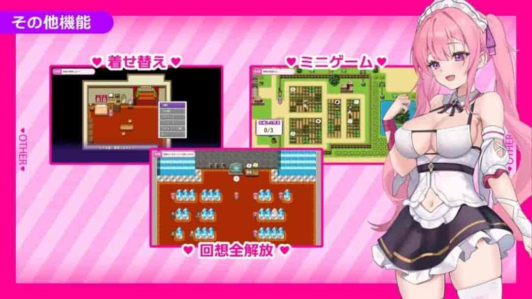 《艾蕾娜的侍奉诱惑》（PC/日式RPG/汉化版）エレナのご奉仕テンプテーション 完整AI汉化版｜1G容量｜奇幻冒险新作​