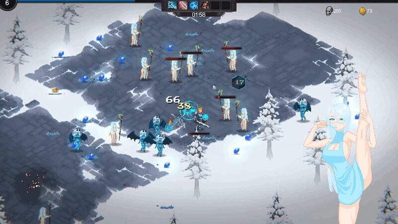 《神灵后宫 HaremOfGods》PC端像素风ACT体验版 官方中文动态版