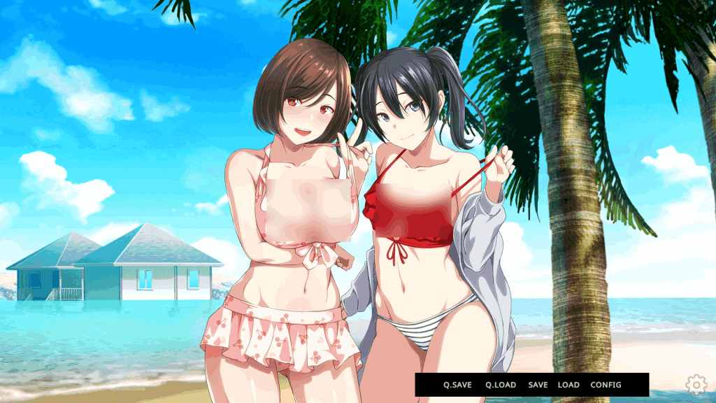 PC平台精品ADV游戏《群女乱滩齐斗艳：撒香引爆春潮海滩 Ver1.0》官方中文版